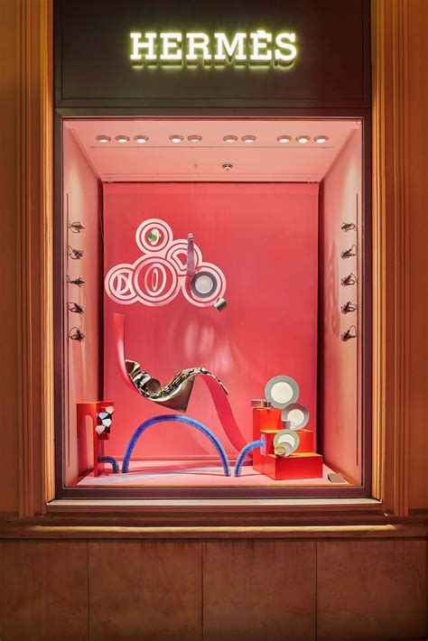 hermes china summer display 2019